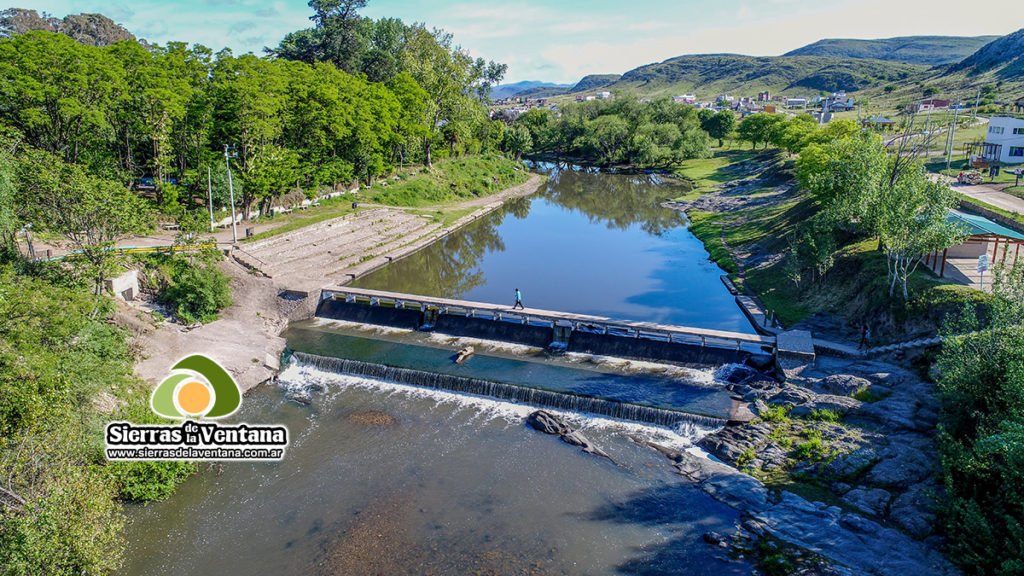 Balneario el dique en Sierra de la Ventana