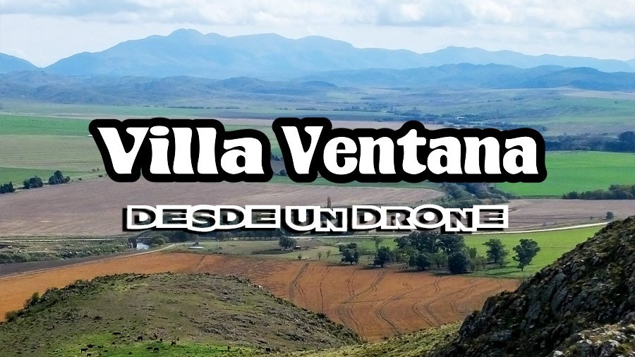 villa ventana desde un drone