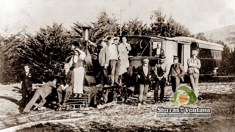 Locomotora de la Trochita de Sierra de la Ventana