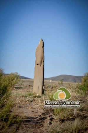 Menhires en Sierra de la Ventana