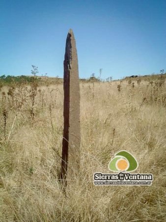 Menhires en Sierra de la Ventana