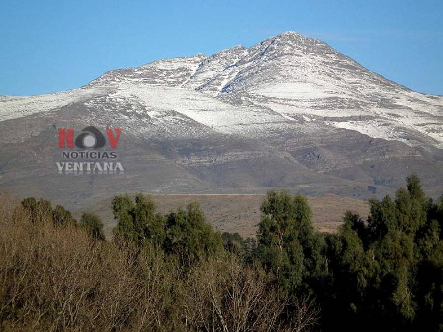 Impronta blanca sobre el valle serrano