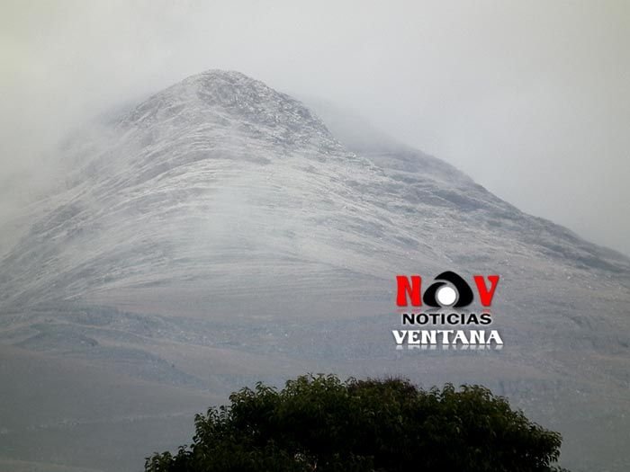 Volvió a nevar brevemente en Sierra de la Ventana