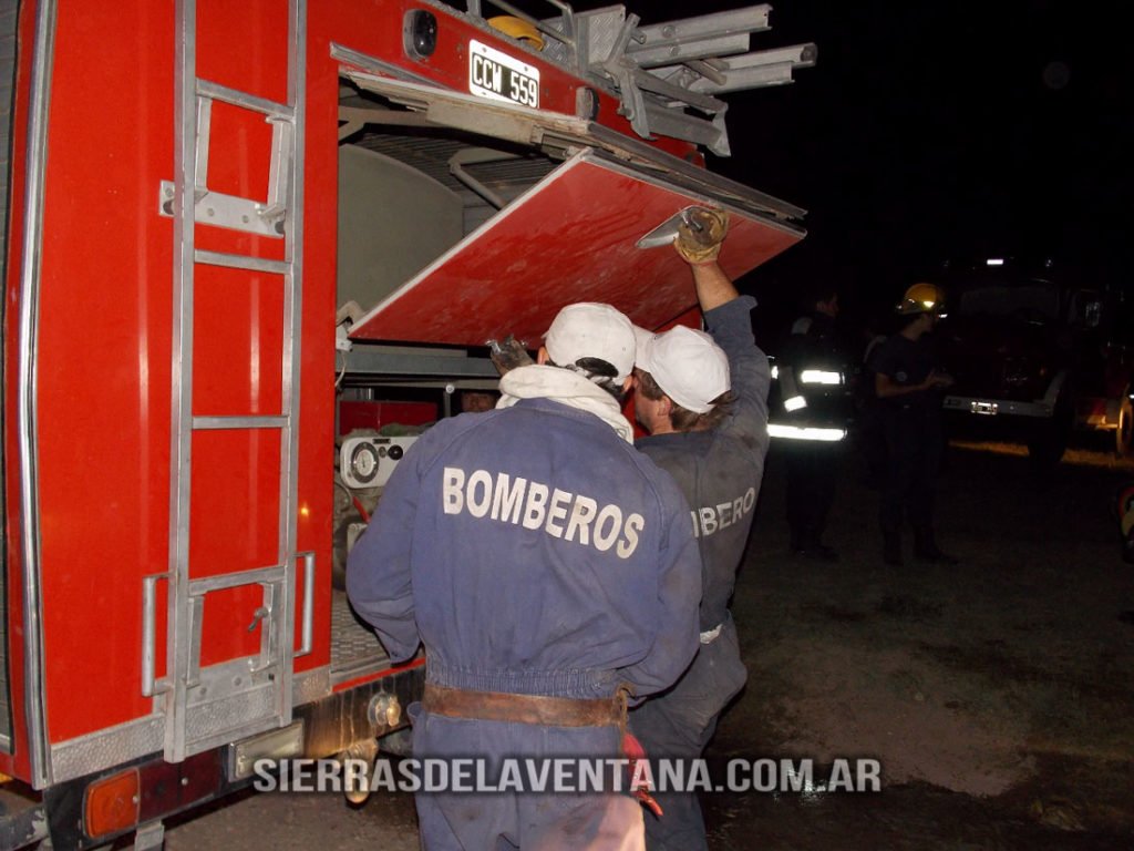 Incendio 2013 Sierra de la Ventana