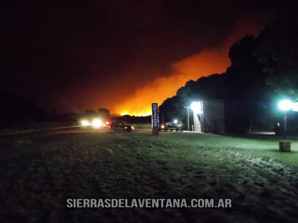 Incendio 2013 Sierra de la Ventana