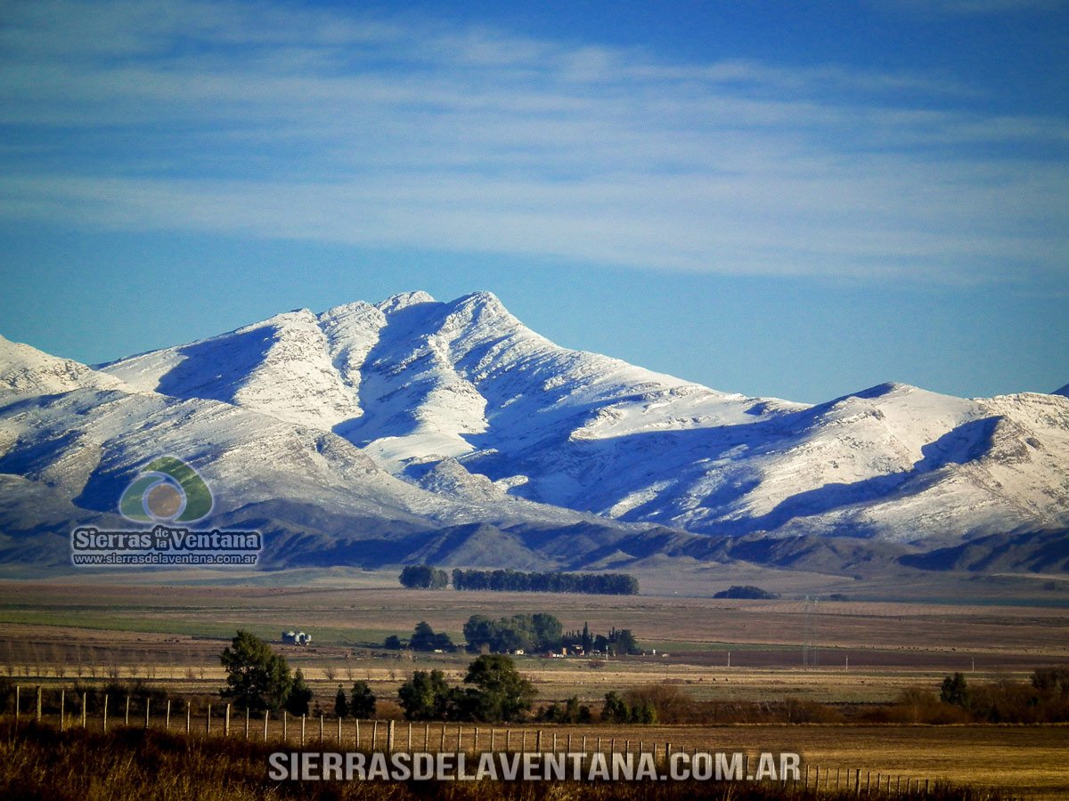 Sierra de la Ventana nevada